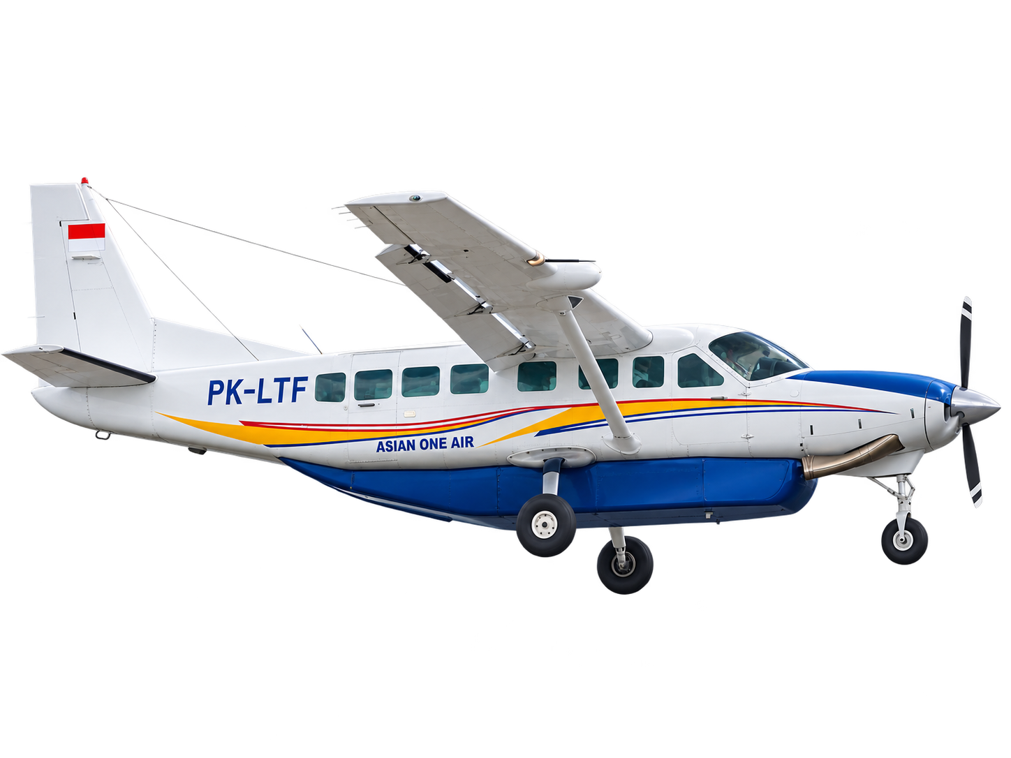 Cessna Grand Caravan PK-LTF PT Asian One Air